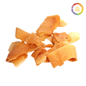 Golden Crispy Coconut Chips Natural Snack Coconut Slices Export Standard - Product Image 3