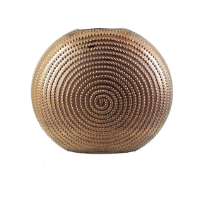 Florero de Metal, Artesanía Creativa para la Sala de Estar del Hogar, Florero de Color Latón Puro - Product Image 4