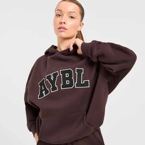 OEM ODM Custom <b>Women</b> Streetwear Outfit Heavyweight Fleece Hoodie and Loose Sweatpants Matching <b>Set</b> - Product Image 3