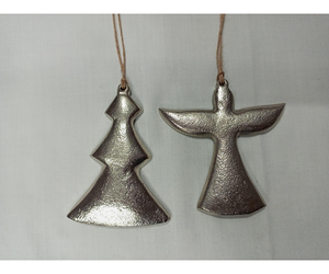Ensemble festif de 2 décorations de Noël suspendues pour la maison, l'hôtel, la porte, le mur, l'arbre – Accents décoratifs pour sapin de Noël, cadeaux saisonniers, disponible dès maintenant - Product Image 6
