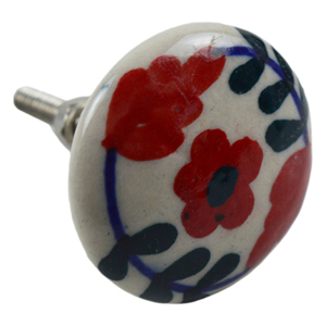 Best Colored Flower Design <b>Ceramic</b> Pull Home Decor <b>Ceramic</b> <b>Knobs</b> and Colored <b>Ceramic</b> <b>Knobs</b> Furniture Hardware Supplies - Product Image 1
