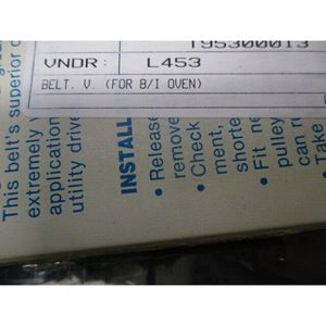 Courroie de transmission Dayco L453, type V, pour four B/I, 102095 - Équipements et pièces semi-conductrices d'occasion fiables à l'échelle mondiale chez - Product Image 4