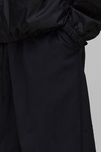 Pantalon de jogging ample et imperméable noir sur mesure pour homme, style streetwear, coupe large, coupe-vent - Product Image 3