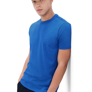 T-shirts pour hommes personnalisés avec la lettre R, vente en gros directe d'usine, 100% coton, coupe ample, tissu respirant, logo sur le devant - Product Image 1