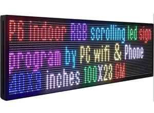 Panel de Texto Desplazable con Control Remoto, Tablero Electrónico Wifi Programable, Pantalla LED Inalámbrica para Mensajes en Movimiento para Centros Comerciales - Product Image 3