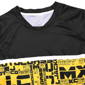 เสื้อเจอร์ซีย์มอเตอร์ครอสพิมพ์ลายแบบซับลิเมชั่น แขนยาว สำหรับผู้ชายและผู้หญิง ผลิตจากโพลีเอสเตอร์ 100% แบบสั่งทำ - Product Image 3