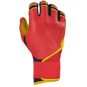 Gants de frappe de baseball robustes, contrôle de préhension maximal, cuir souple, ajustement compressif pour hommes, équipement d'entraînement et de match - Product Image 4