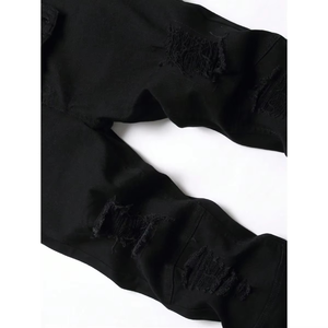 Jeans Ajustados de Alta Calidad al Por Mayor, Jeans Personalizados para Hombre, Estilo Casual, Ropa Urbana para Hombre - Product Image 5