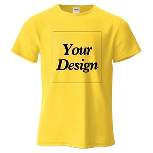 Camiseta de algodón de color sólido para hombre, cuello redondo, estampado sólido, impresión digital de alta calidad, camisetas 100% algodón para hombre, camisetas casuales. - Product Image 6