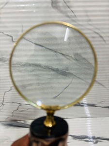 High Quality Handcrafted <b>Microscope</b> Magnifying Glass with Natural Horn Handle for Reading Crafts Inspection OEM Customizable - Product Image 2