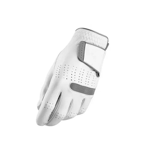 Gants de golf sportifs tendance, ajustables, en peau de mouton, respirants, antidérapants, couleur personnalisée, pour femme, main gauche, haute qualité - Product Image 4