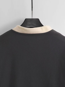 Sweat-shirt col rond vintage léger de qualité supérieure pour homme, hiver, maternité, sans couture, décontracté, coupe-vent, en molleton bouclette - Product Image 6