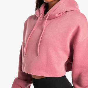 Sudadera Casual Personalizada para Mujer, Manga Larga, Lisa, Ligera, Holgada, con Bolsillo, Sin Cordón - Product Image 4