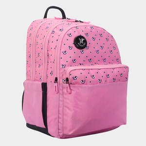 Sac à dos scolaire imperméable Arctic Fox rose fuchsia pour enfants, fermeture éclair, doublure en polyester et nylon - Product Image 4