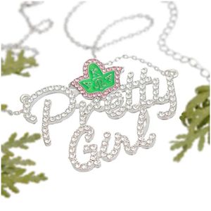 Collier pendentif transparent pour femme, bijou fantaisie, chaîne élégante avec breloque en cristal, cadeau idéal pour les fêtes et le quotidien - Product Image 2