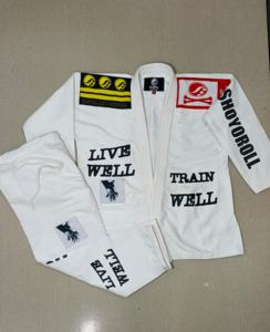 Nouveau modèle RTS, Kimono BJJ bleu, uniforme de Jiu-Jitsu brésilien, 440 GSM, 100% coton, logo personnalisé, unisexe, adulte, confortable et durable - Product Image 1