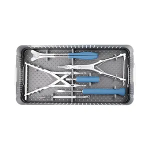 Set de Fragmentos Ortopédicos Pequeños, Placa de Bloqueo de Acero Inoxidable, Instrumentos Quirúrgicos de Accionamiento Manual, Certificación CE, Clase Quirúrgica - Product Image 4
