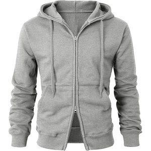 Sweat-shirt à capuche zippé pour homme de qualité supérieure, élégant, épais, confortable, décontracté, tendance, grandes tailles - Product Image 4