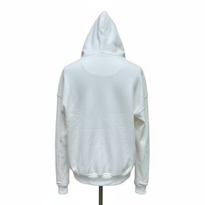 Sudadera con capucha doble y cremallera completa, con logotipos personalizados de la mejor calidad, para hombres y mujeres, en varios colores. - Product Image 4
