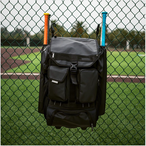 Sac de sport à roulettes moderne Lamatex Sports LS-1033, couleurs personnalisées, pour équipement de baseball, avec plusieurs compartiments, en polyester, fermeture éclair - Product Image 5