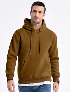 Sudadera con Capucha Extra Grande para Hombre, Color Sólido, Logotipo, Algodón, Venta al por Mayor, Múltiples Colores Disponibles, Ropa Urbana Unisex - Product Image 1