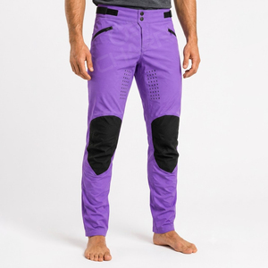 Pantalones de Ciclismo de Montaña MTB de la Mejor Calidad al por Mayor, Tejido Elástico Transpirable de Secado Rápido, Pantalones de Ciclismo de Descenso para Hombre - Product Image 1