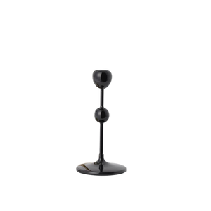 Porte-bougie de luxe pour la décoration de la maison, qualité supérieure, finition noire, support de bougie décoratif en aluminium coulé, fait main, personnalisé - Product Image 2