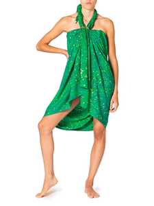 2024 Women's Customized Printed Swim <b>Sarong</b> Beachwear Cover Ups with Animal Pattern Single Piece Indonesian <b>Sarong</b> MOQ 2pcs - Product Image 6