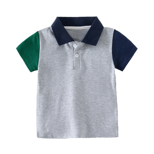 Polo de Manga Corta para Niños, Informal, de Alta Calidad, 100% Algodón Tejido, con Logotipo Personalizado, de Secado Rápido, Transpirable y Ecológico - Product Image 1