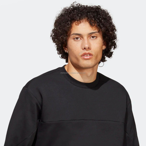 Men's <b>SweatShirt</b> With Crew Neck 2024 Hot Design OEM Custom Made Men Fleece <b>Plain</b> <b>Sweatshirt</b> With Long Sleeve - Product Image 6