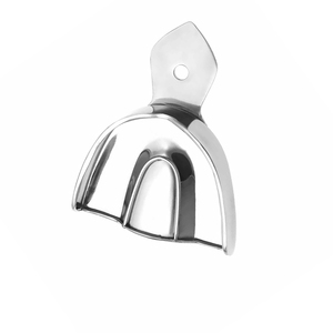 Lot de plateaux d'empreinte dentaire professionnels en acier inoxydable de haute qualité, sur mesure, pour empreintes dentaires - Product Image 2