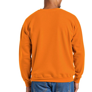 Sweat-shirt pour homme en coton/polyester de bonne qualité, respirant, à col rond, coupe classique, personnalisable, en solde - Product Image 2