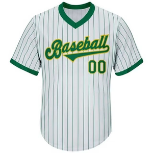 Men's Baseball Jersey Custom Embroidered Breathable Uniform with Gray Logo Plus Size Options - Product Image 4