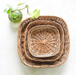 Bamboo Wood <b>Storage</b> <b>Basket</b> Perfect For Organizing Everyday Household Items With Ease By Humran Export - Product Image 3