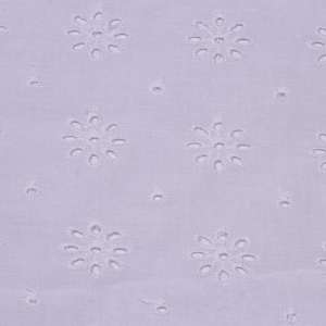 Tela Blanca 100% Algodón Peinado con Bordado Schiffli Calado, Transpirable y Ligera, Estampada para Vestidos y Prendas de Mujer y Niña - Product Image 2