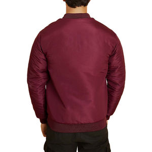 Top Selling <b>Men's</b> Wear Bomber <b>Jackets</b> New Arrival 100% Polyester Fabric <b>Long</b> Sleeve Solid Pattern <b>Men's</b> Bomber <b>Jackets</b> for Sale - Product Image 3