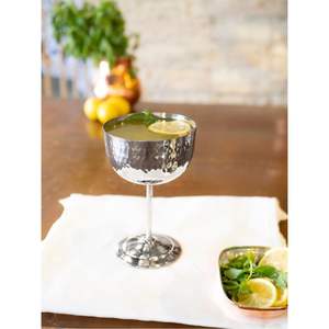 Copa de vino de acero inoxidable dorado de lujo, copa de metal, flauta de champán, vaso irrompible para bodas, fiestas, hoteles y bares. - Product Image 5