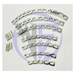 LCP Curved Reconstruction Plate and <b>Screw</b> <b>Set</b> 80 PCS Orthopedic Implant Kit Stainless Steel Instruments - Product Image 5