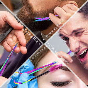 Custom Eyelash Scissor Small Scissors Mini Custom Logo Mini Makeup Scissors Beauty Steel Sharp Steel Pink Stainless Steel - Product Image 6