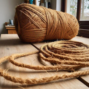 Meilleur prix pour la corde en fibre de coco / corde en fibre de coco bouclée provenant de fibres de coco d'Inde - Product Image 1