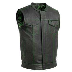 Casual Button <b>Lightweight</b> Breathable Zipper V-neck <b>Summer</b> Mens Iconic A1 <b>Jacket</b> Vest Worsted Fabrics - Product Image 3