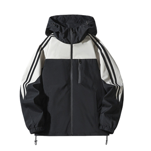Chaqueta Cortavientos Ligera Personalizada para Hombre, Fabricante de Chaquetas Cortavientos Retro de los 80 con Logotipo Bordado para Exteriores, 2026 - Product Image 1