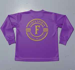 Camiseta Deportiva Personalizada de Manga Larga para Niños, Sublimación, Transpirable, para Entrenamiento Escolar y Deportivo - Product Image 2