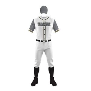 custom baseball uniform with durable stitching for teams baseball uniform with breathable fabric for training sessions team - Product Image 2