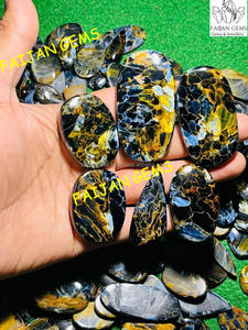 Perles de pierres précieuses Multi Pietersite Vente en gros Natural Smooth Mix Shape Loose Jewelry Making Third Party Certified Customizable Size - Product Image 2