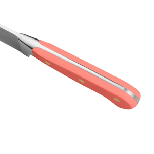 Cuchillo de Cocina Multiusos Sharp de 5 Pulgadas con Mango Rojo de Triple Remache, Hoja de Acero Inoxidable Dentada para Pan, Tomate, Frutas y Verduras - Product Image 4