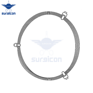Fil osseux souple de 0,5 mm d'épaisseur, rouleau de 10 m, fil osseux chirurgical flexible pour applications orthopédiques et chirurgicales de précision - Product Image 5