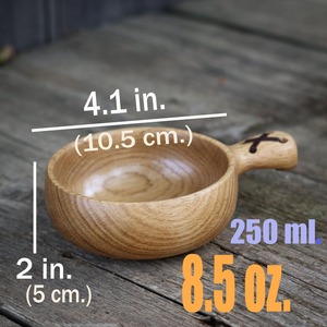 Tasse Kuksa Premium, économique, faite à la main en bois, pour café, thé, aventures en plein air et usage quotidien, tasse Kuksa naturelle - Product Image 4