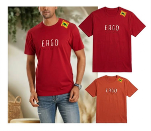 เสื้อยืดคุณภาพสูงลดราคา 210 กรัม สำหรับผู้ชาย พิมพ์ลายตามสั่ง ผ้าฝ้าย 100% เสื้อยืดเปล่าสำหรับผู้ชาย จากบังกลาเทศ - Product Image 4
