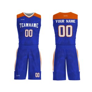 Tenues de basket-ball personnalisées, vêtements de sport en polyester, BSCI, vente en gros, maillots de basket-ball réversibles sublimés pour hommes - Product Image 1